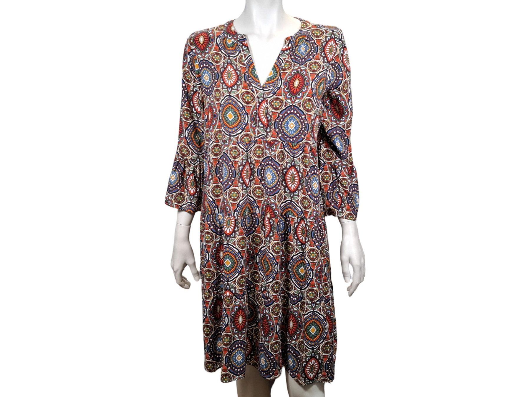 Rainbow Vestiti: RAINBOW Kleid bunt Gr. 40, Viskose – Usato da Wil SG venduto da Restwert_Wil
