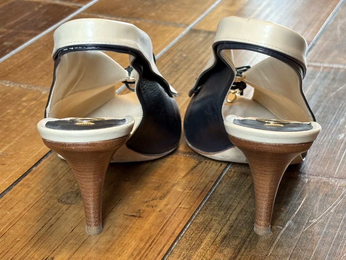 Damenschuhe: Escarpins O Jour noir beige 40 – Neu (gemäss Beschreibung) aus Dotzigen von SecondHandGems 5