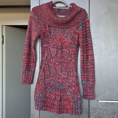 🐸 ORSAY SUPER SCHÖNES ROLLI STRICKKLEID S KLEID ROLLKRAGEN