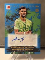 Topps Inception Bundesliga 2025 Mohammed Amoura RC Auto /99