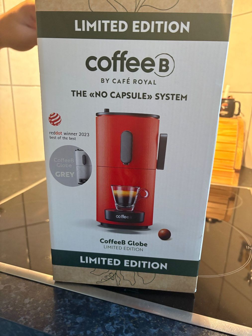 Coffee B Macchine per caffè & Macchine per espresso: Machine à café CoffeeB Globe édition limitée neuve – Nuovo e nell'imballaggio originale da Studen (BE) venduto da lagunablu19