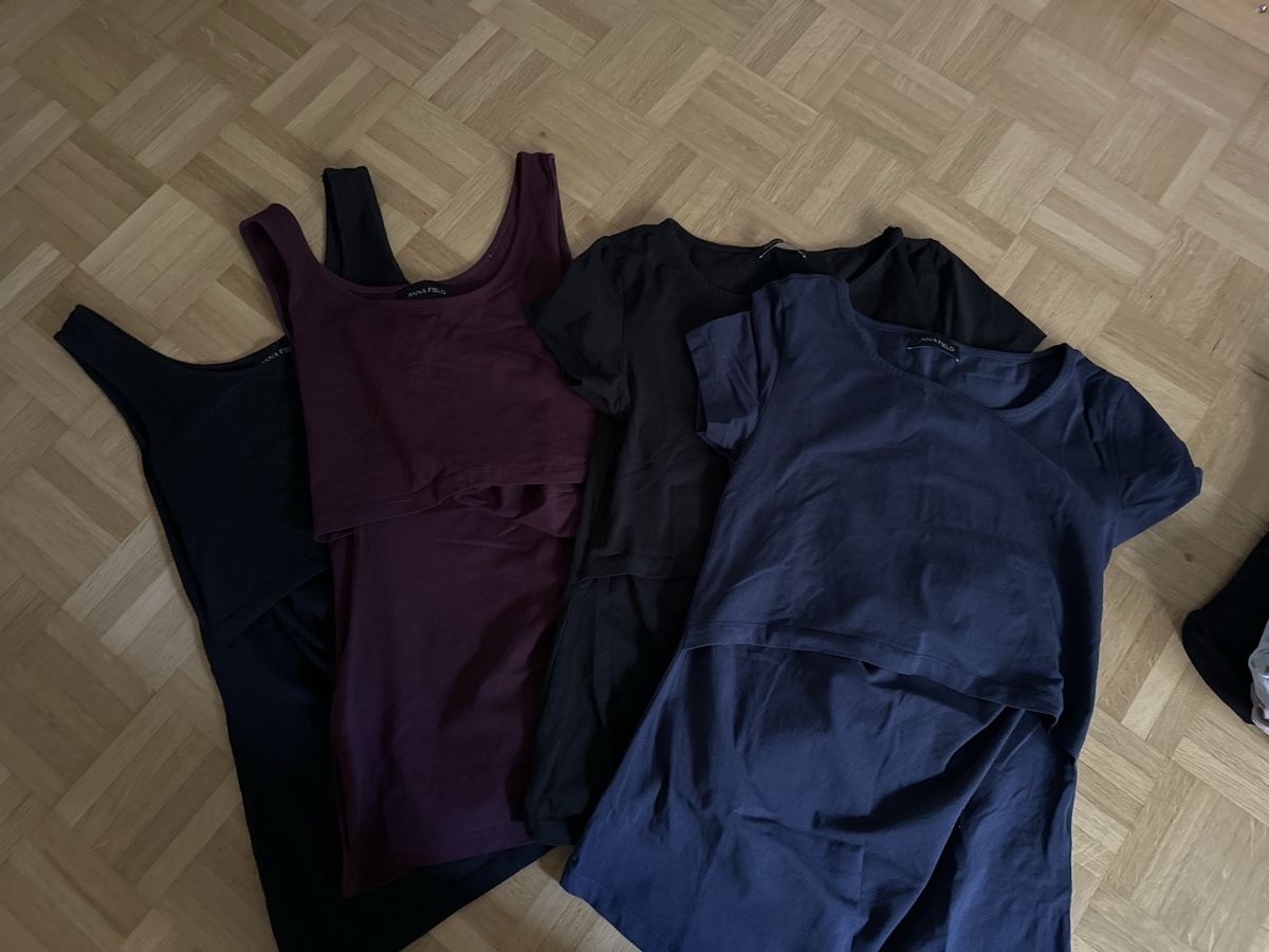 H&M Lotti di vestiti: Maternity shirts, T-Shirts and tops Bundle – Usato da Basel venduto da AlexC88 3