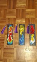 Marques-pages "carpes Koi" en diamond painting/Lesezeichen