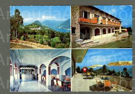 AK color San Grato TI sopra Carona,Melide,Bar,4-Bild ≈ 1964