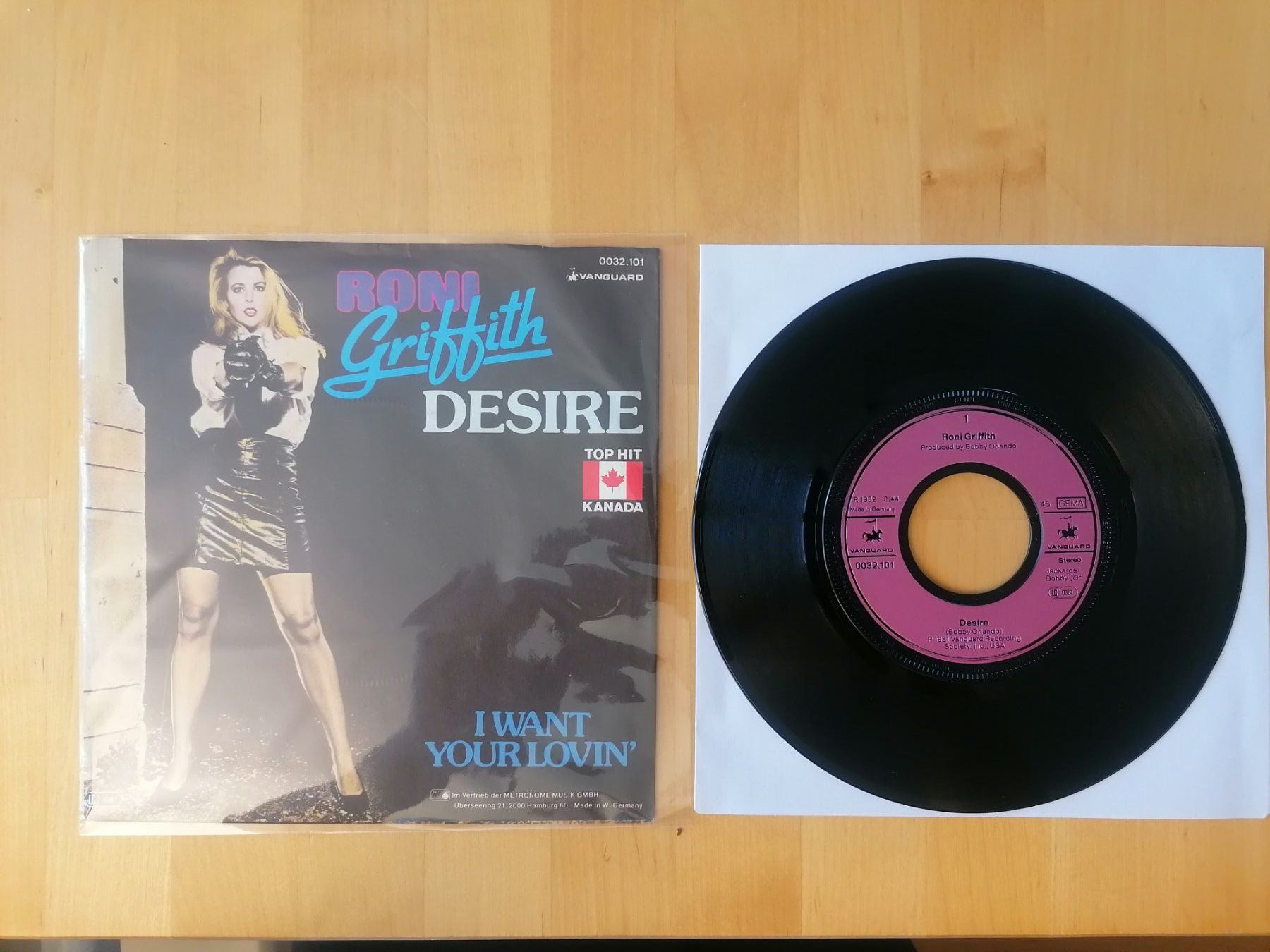 Dischi in vinile: Roni Griffith – Desire – Usato da Emmenbrücke venduto da lamorak
