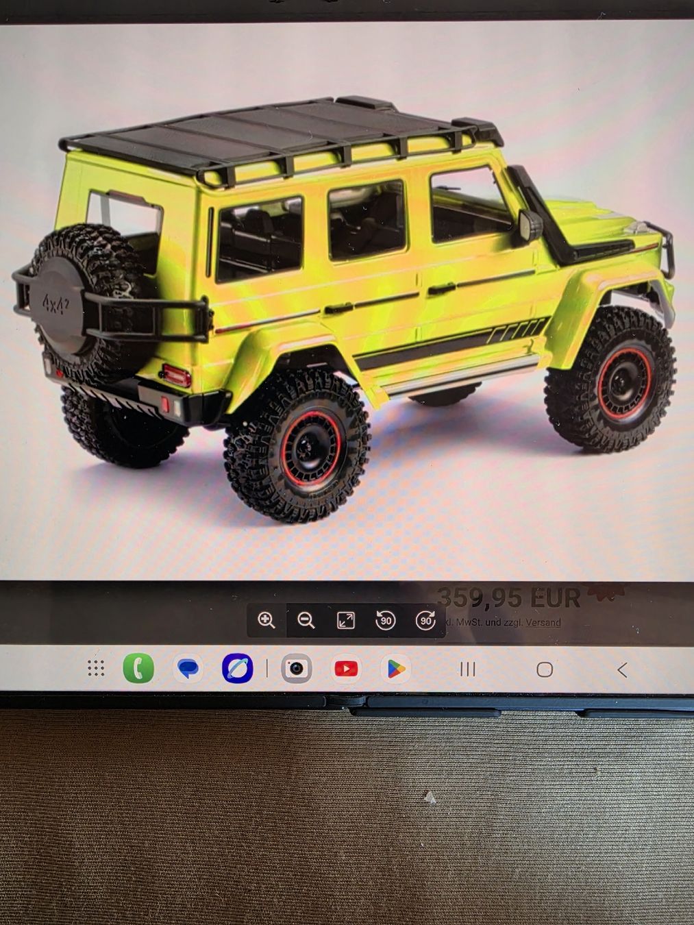 Absima RC Modellbau: 1:10 EP Crawler CR4.4 "WOLF" hellgelb RTR – Neu und originalverpackt aus Arni AG von MrBlue 3