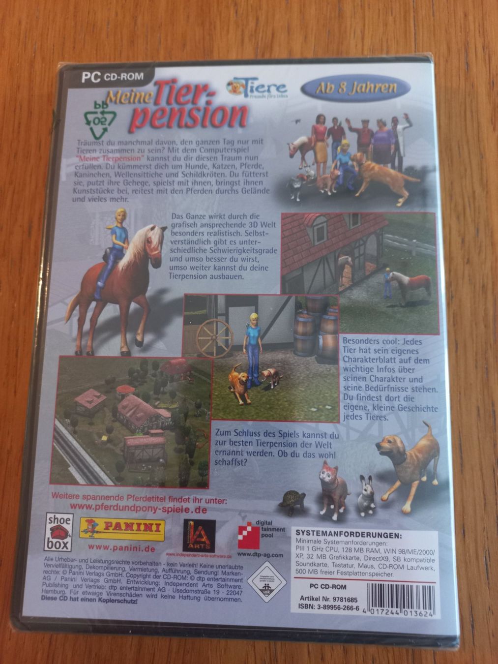 PCs: PC CD-Rom "Meine Tierpension" – Neuf avec emballage d'origine à Moosseedorf par Previa1 1