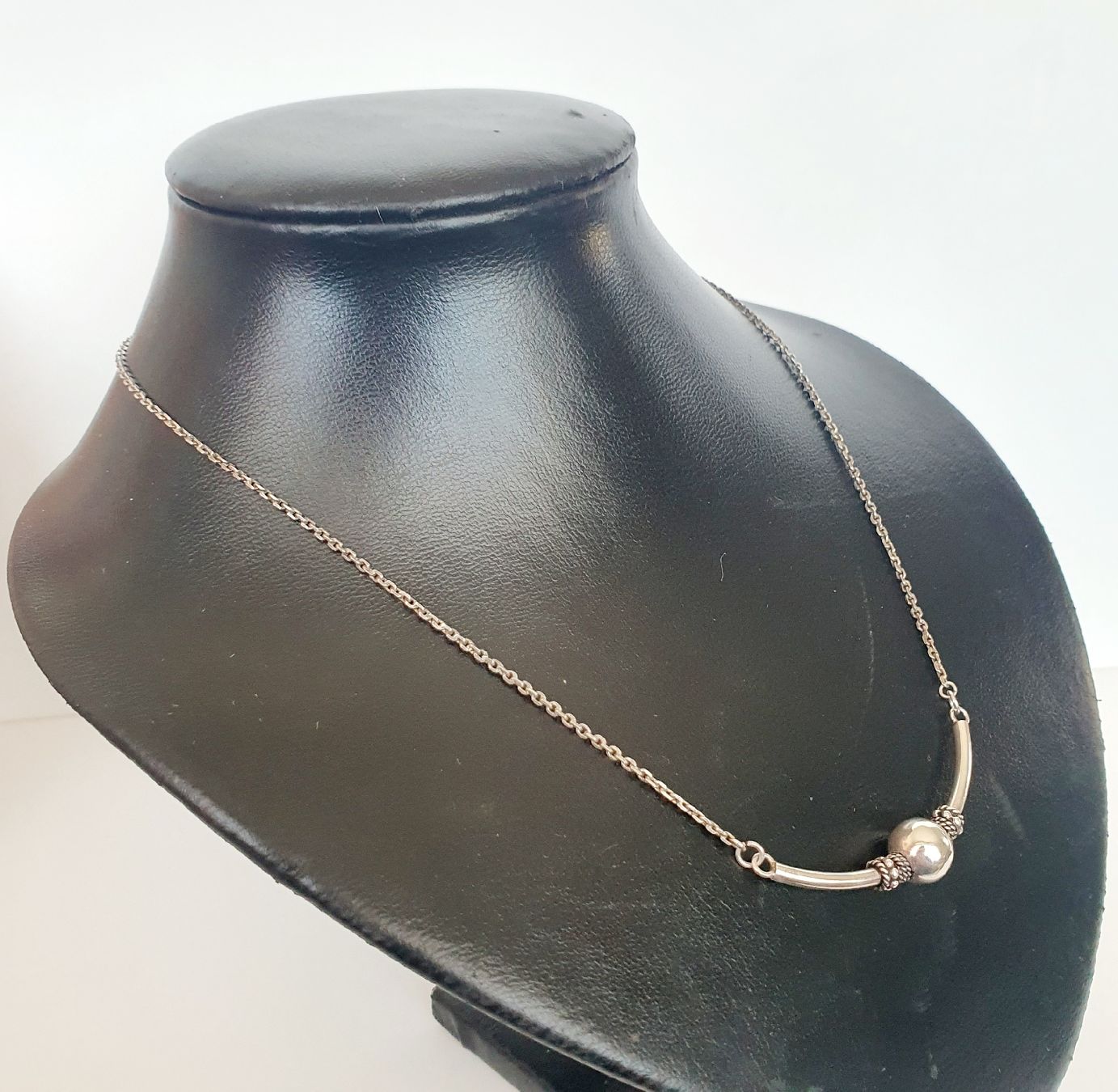 Catenine: Bali- oder Ethno-Stil Halskette 925 Kugeldesign  – Usato da Kreuzlingen venduto da Wunderkiste123 3
