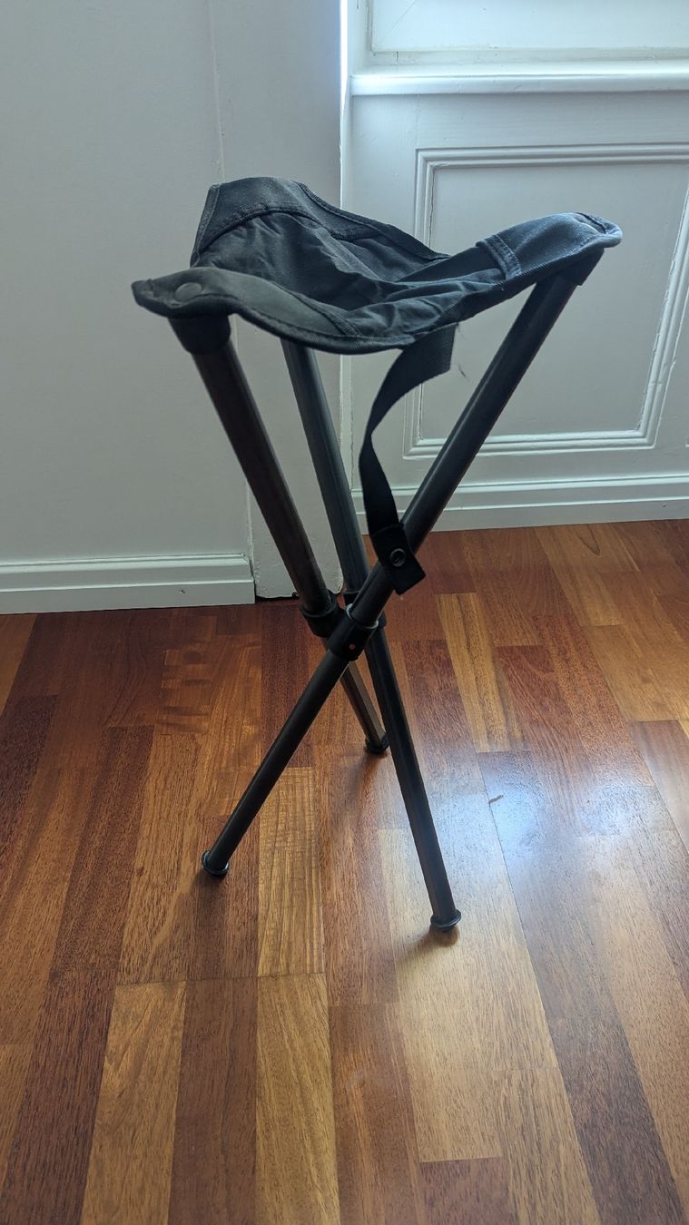 Sgabelli: tabouret pliable walkstool Basic assise 60cm – Usato da Peseux venduto da Alix26 3