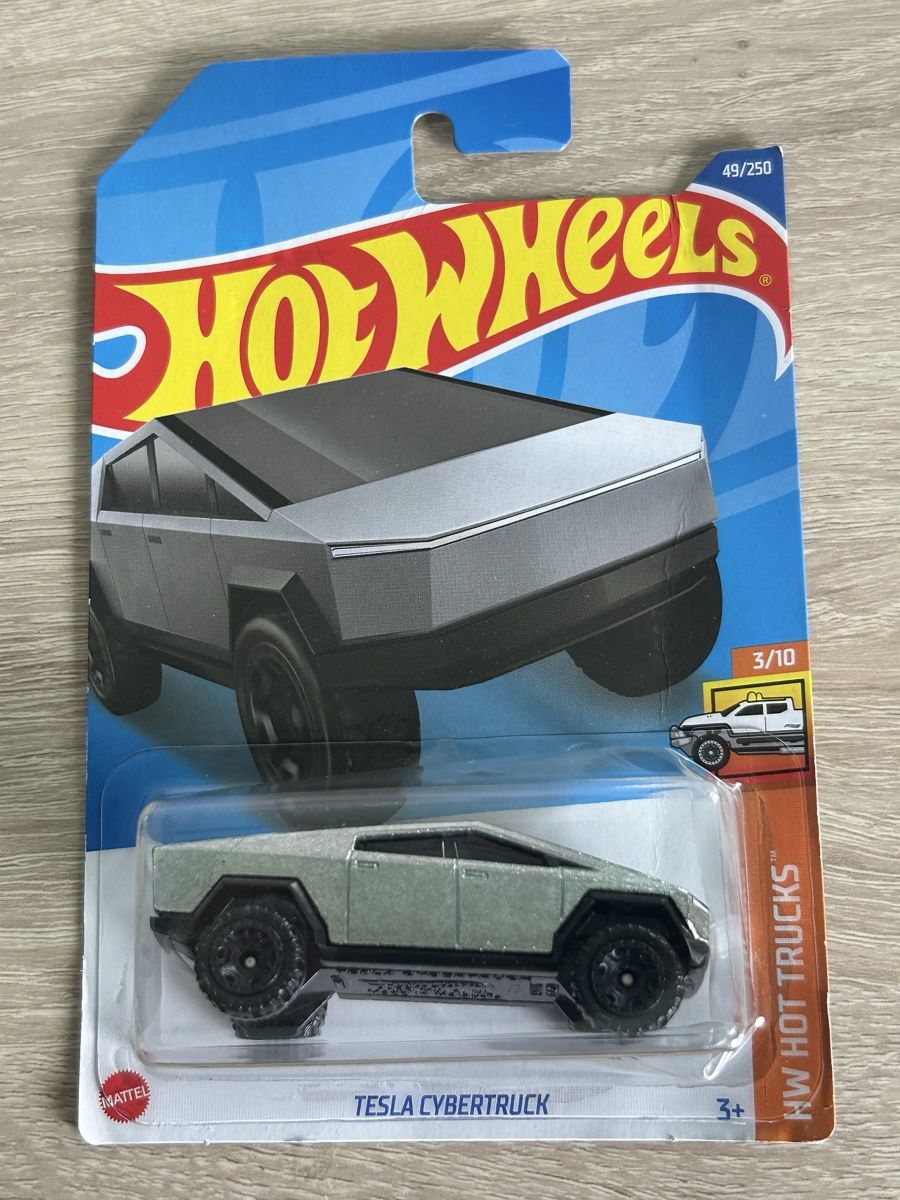 Hot Wheels Giocattoli: Hot wheels Tesla Cybertruck – Nuovo e nell'imballaggio originale da Thierrens venduto da Bigla