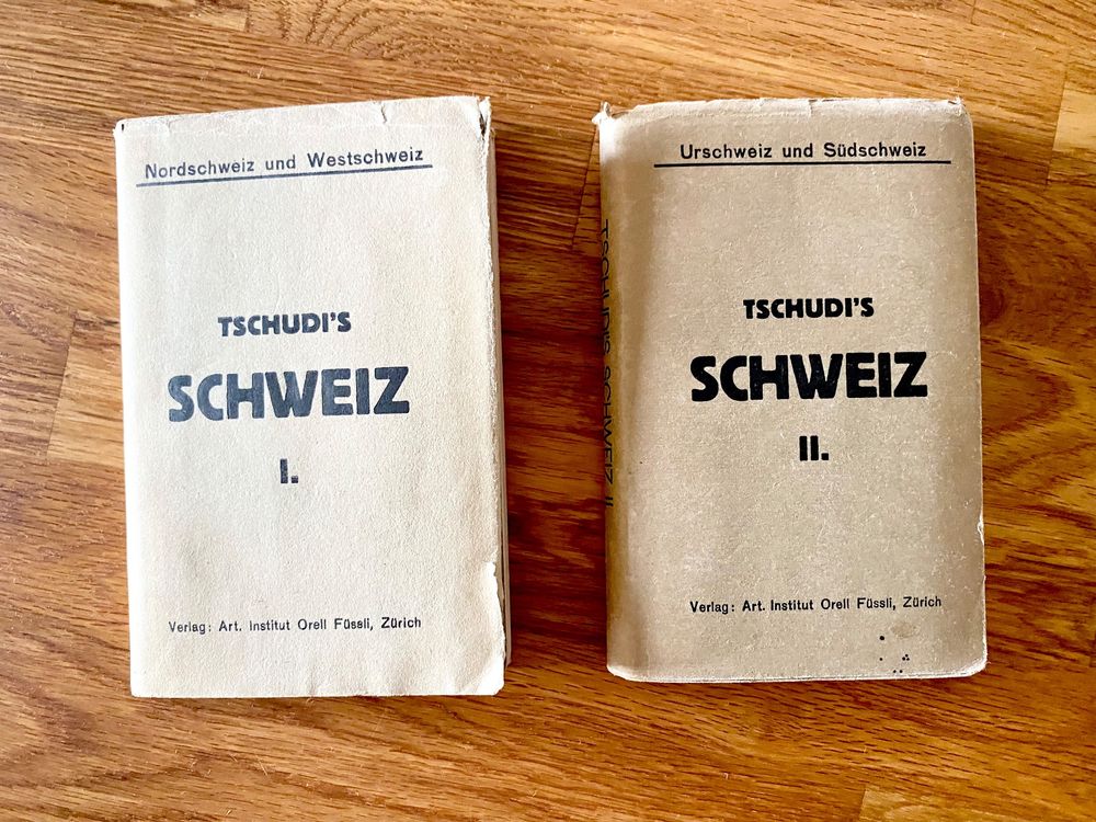 Livres: Iwan von Tschudi - Reisetagebuch Schweiz I + II – D'occasion à Pfäffikon ZH par arbos61