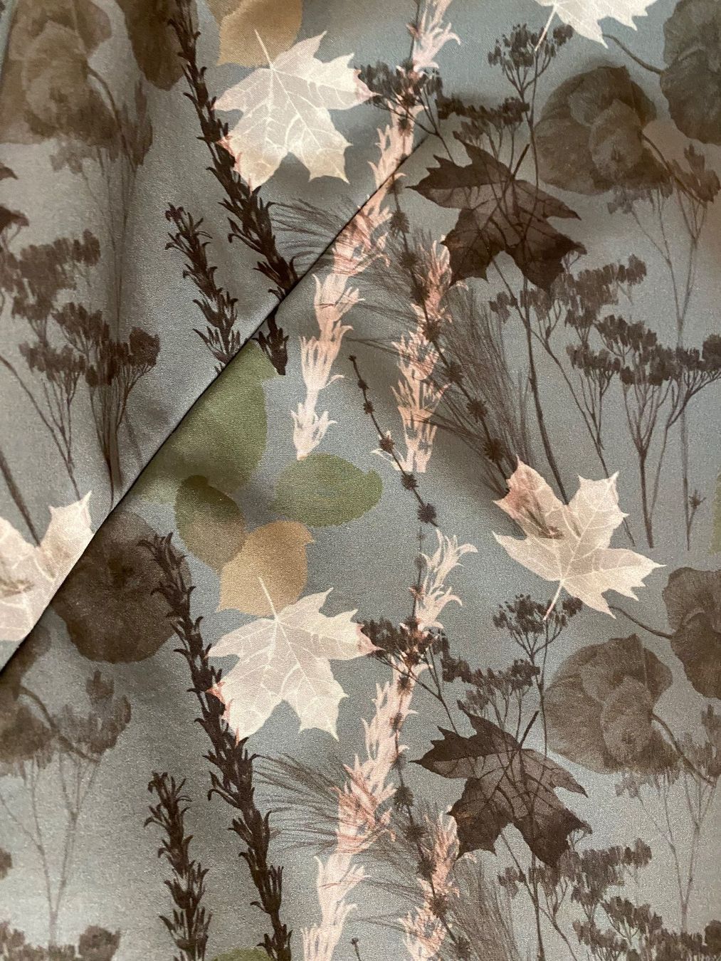 Cappotti: Mantel Softshell Blätter-Print mint Gr. 54/56 – Usato da Arlesheim venduto da san_w9vr 4