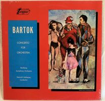SEALED LP NEU BARTOK CONCERTO FOR ORCHESTRA - HOLLREISER