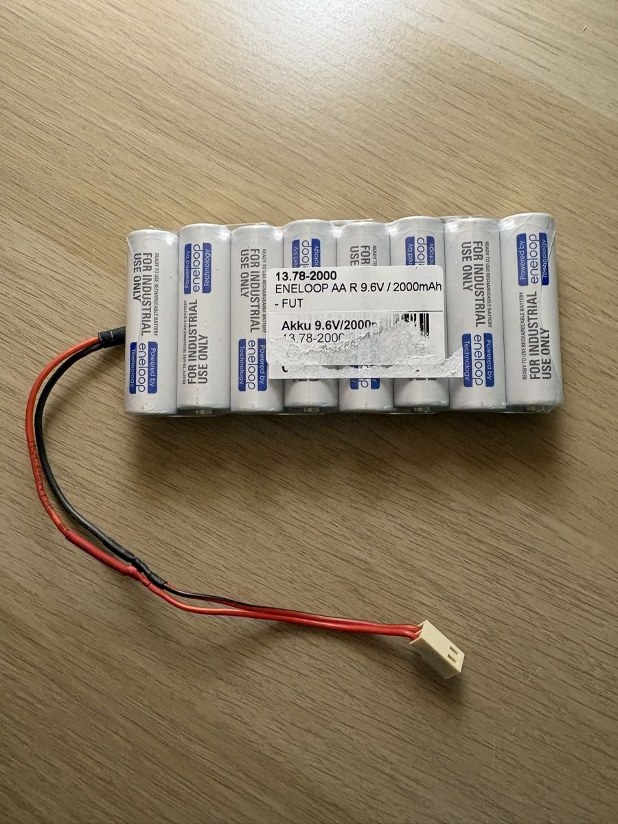 Batterie, Caricabatterie & Alimentatori: Akku 9.6 Volt neu  – Nuovo (secondo la descrizione) da Hinterforst venduto da Chrigel1234