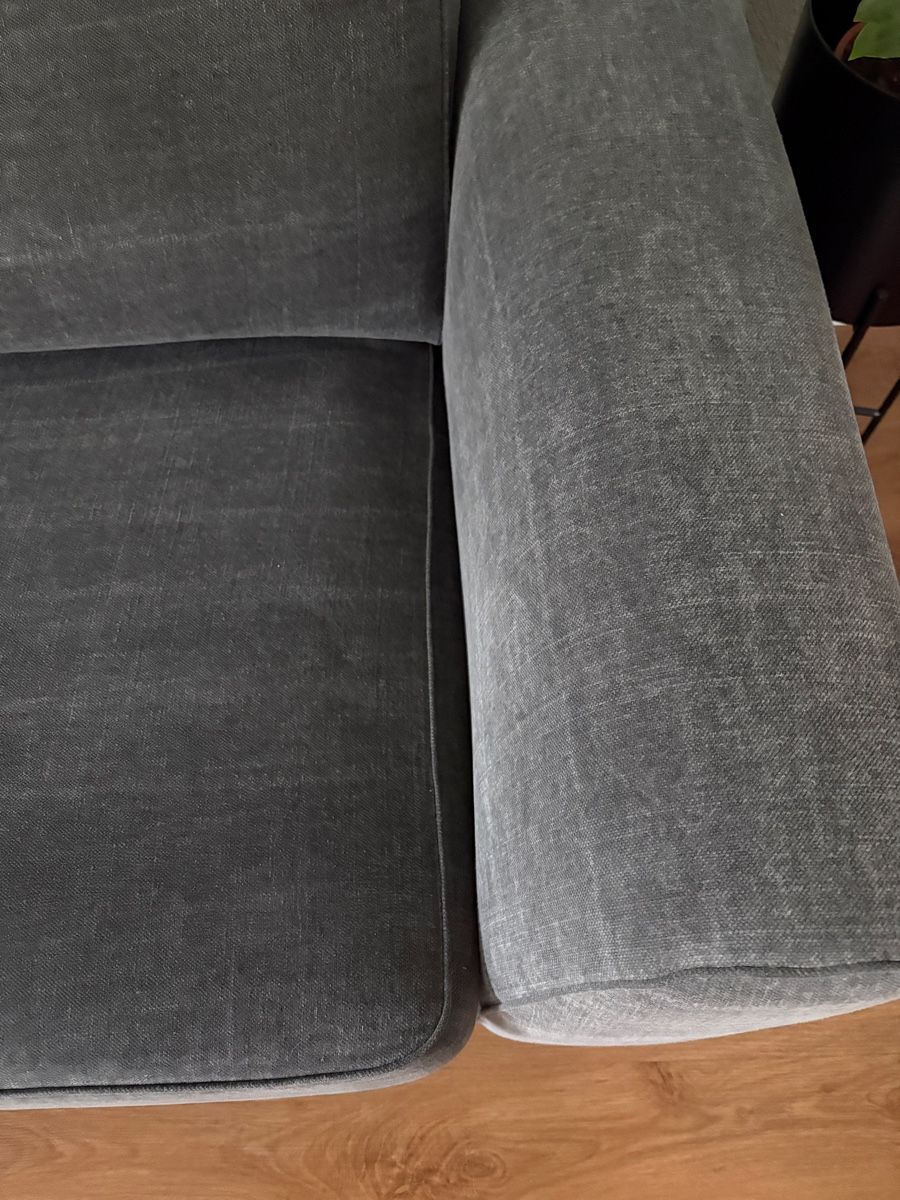 Interio Sofas: Graues Stoffsofa – Gebraucht aus Zürich von Sommerhaus0 1