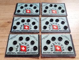 Antike seltene Helvetia Druckknöpfe Knöpfe Suisse