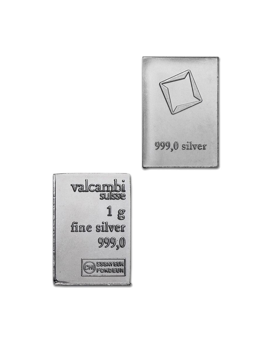 Valcambi Métaux précieux: 1g Silberbarren Valcambi – Neuf (Voir description) à Reichenburg par DELLON