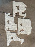 Steckplatten Set für Bügelperlen verschiedene Formen