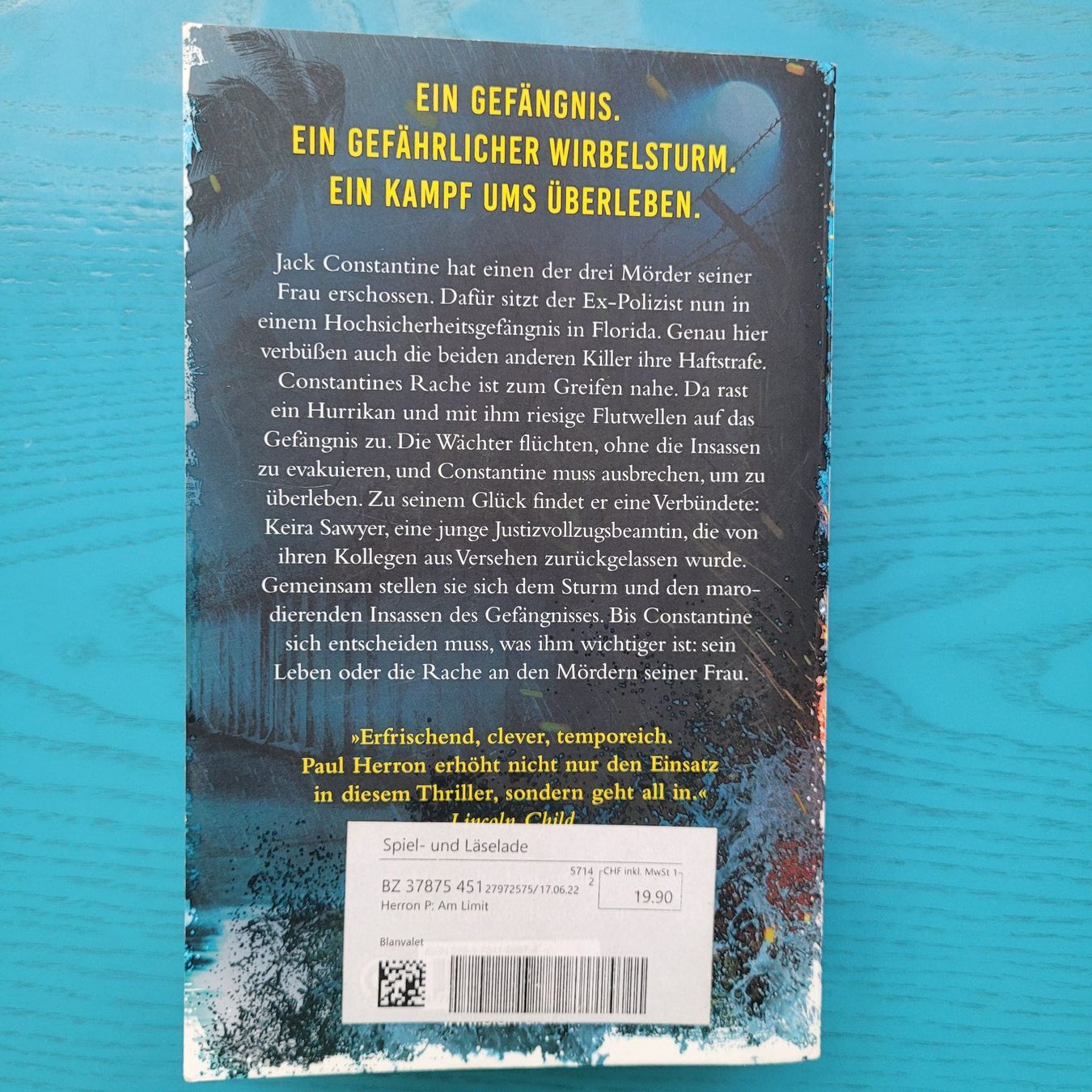 Livres: Paul Herron- Am Limit – D'occasion à SCHÜBELBACH par CoKaHa 1