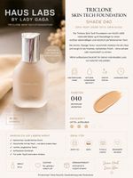 HAUS LABS Triclone Skin Tech Foundation | Shade 040 | 30 ml