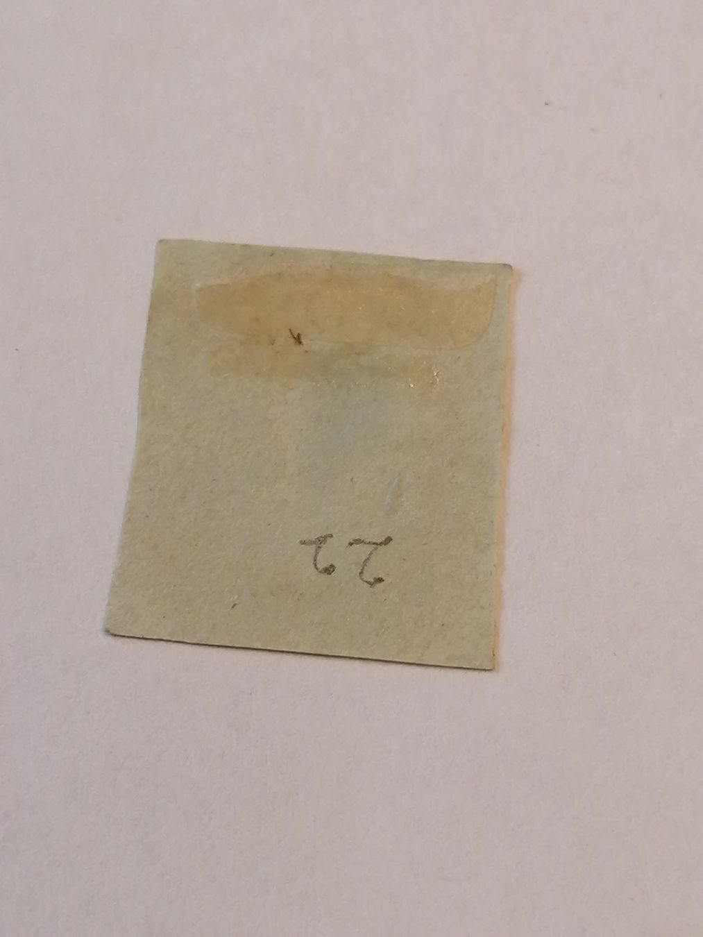 Tutti i francobolli: One Penny Red 1841, Platte 22 – Usato da Happerswil venduto da tschergi 1