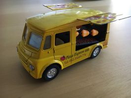 Ab 26.- Pizza express truck Retro Vintage Modellauto Selten