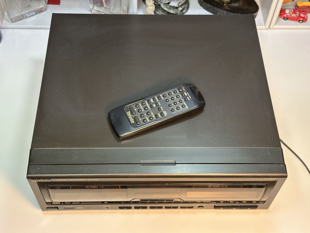 Technics Aufnahmegeräte: Technics SL-MC400 CD Wechsler mit Fernbedienung – Gebraucht aus Wädenswil von HobbyZimmer 3