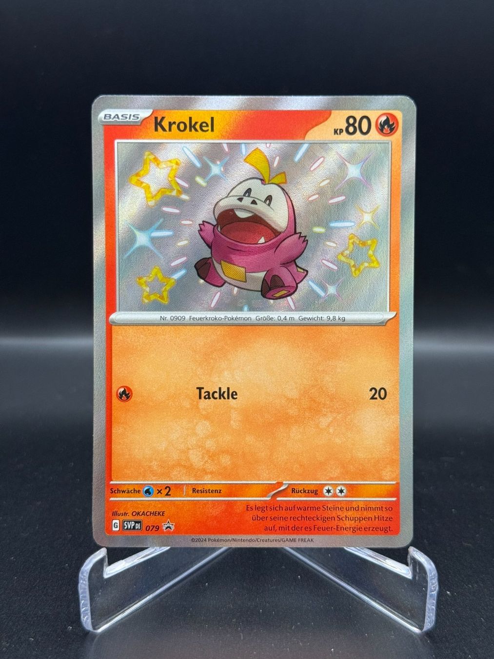 Pokémon Carte collezionabili: Krokel (SVP 079) - Shiny – Usato da Birmensdorf ZH venduto da SnorlaxMail