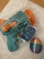 Seifenblasenmaschine + farbiges Ei 