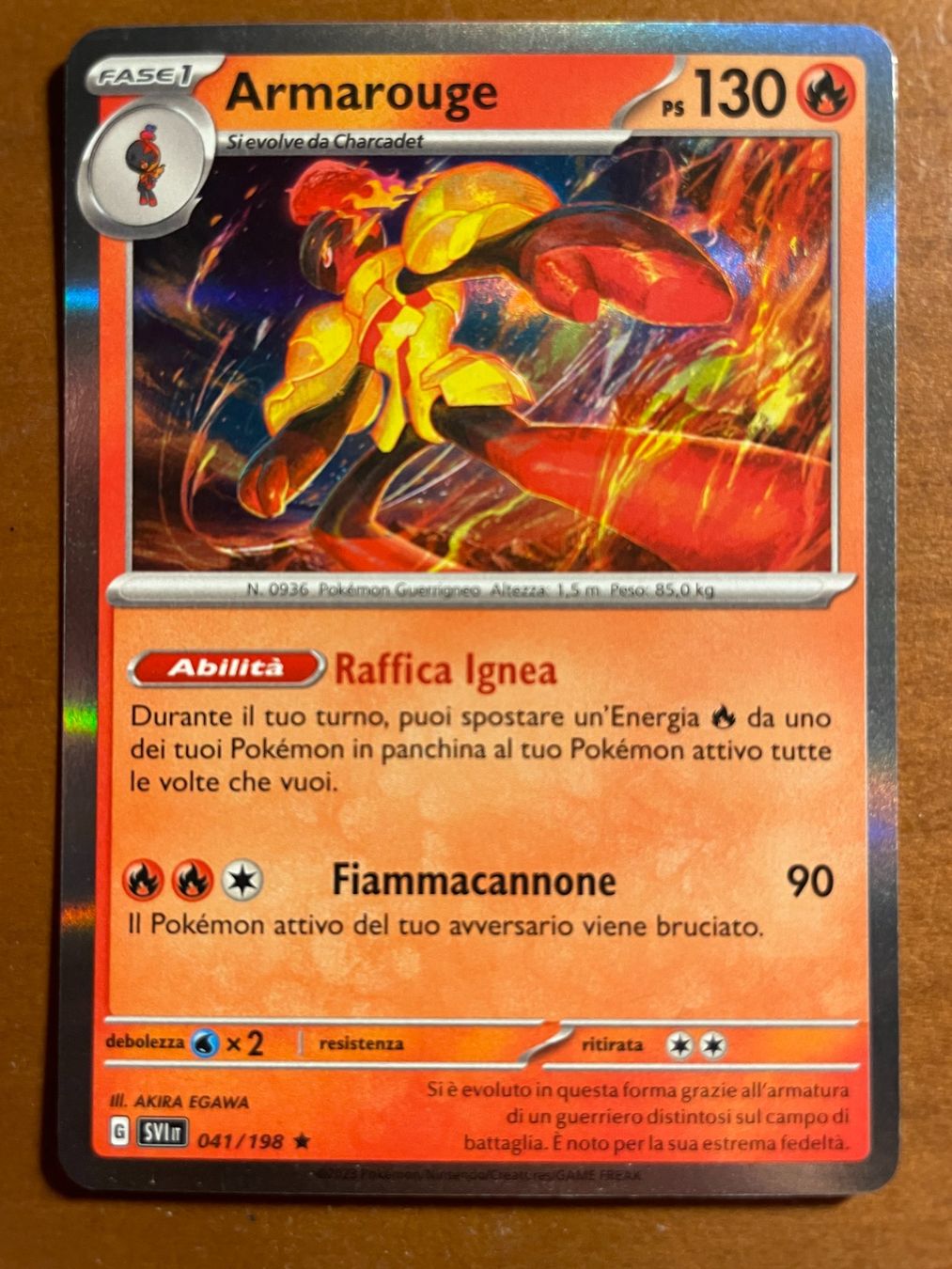 Pokémon Carte collezionabili: Pokemon Armarouge Holo (Versand gratis) – Nuovo (secondo la descrizione) da Chur venduto da Angerson