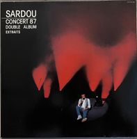 MICHEL SARDOU -CONCERT 87 DOUBLE ALBUM -  2 Vinyles 33 Tours