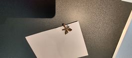Vintage Brosche Blume Blüten-Design Goldfarben Schmuck