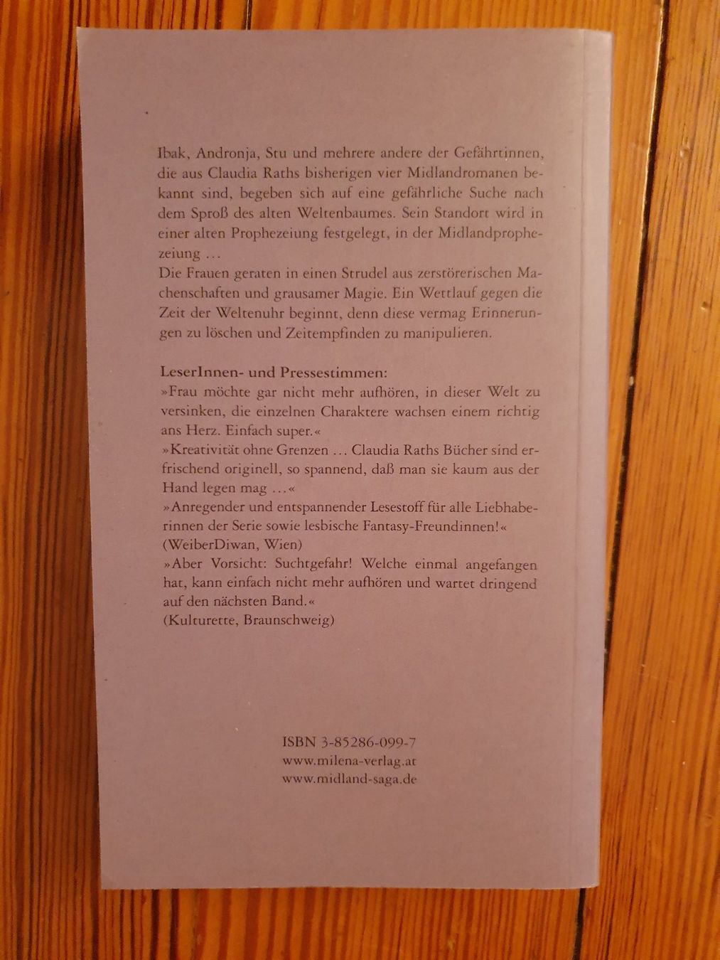 Libri: Der Weltenbaum - Claudia Rath – Usato da zürich venduto da tachilina 1