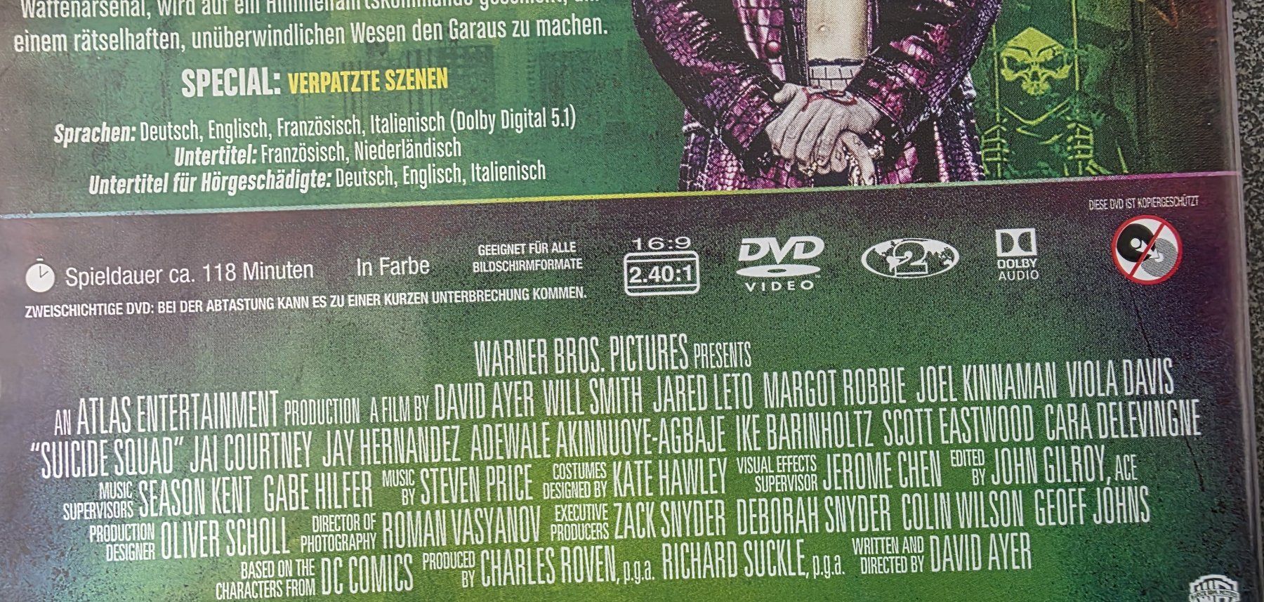 Tutti i DVDs: DVD Suicide Squad – Usato da Oetwil am See venduto da fineli2 1