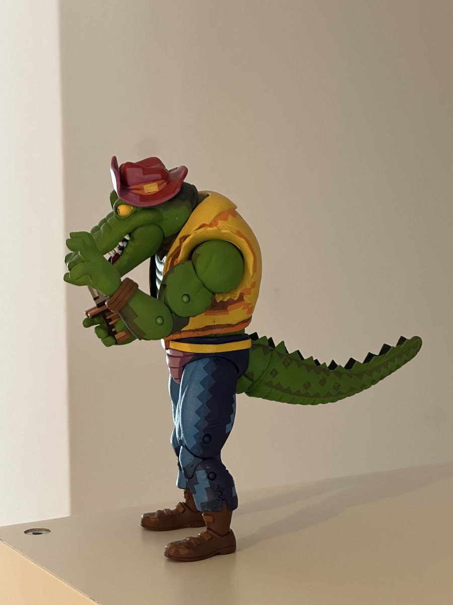 Figuren: Neca TMNT Leatherhead, Turtles in Time – Gebraucht aus Mettmenstetten von ppakeots 1