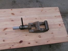 Gressel - Maschinenschraubstock   125mm Backenbreite