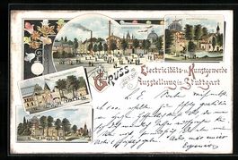 Litho Ganzsache Württemberg PP11D18 /03