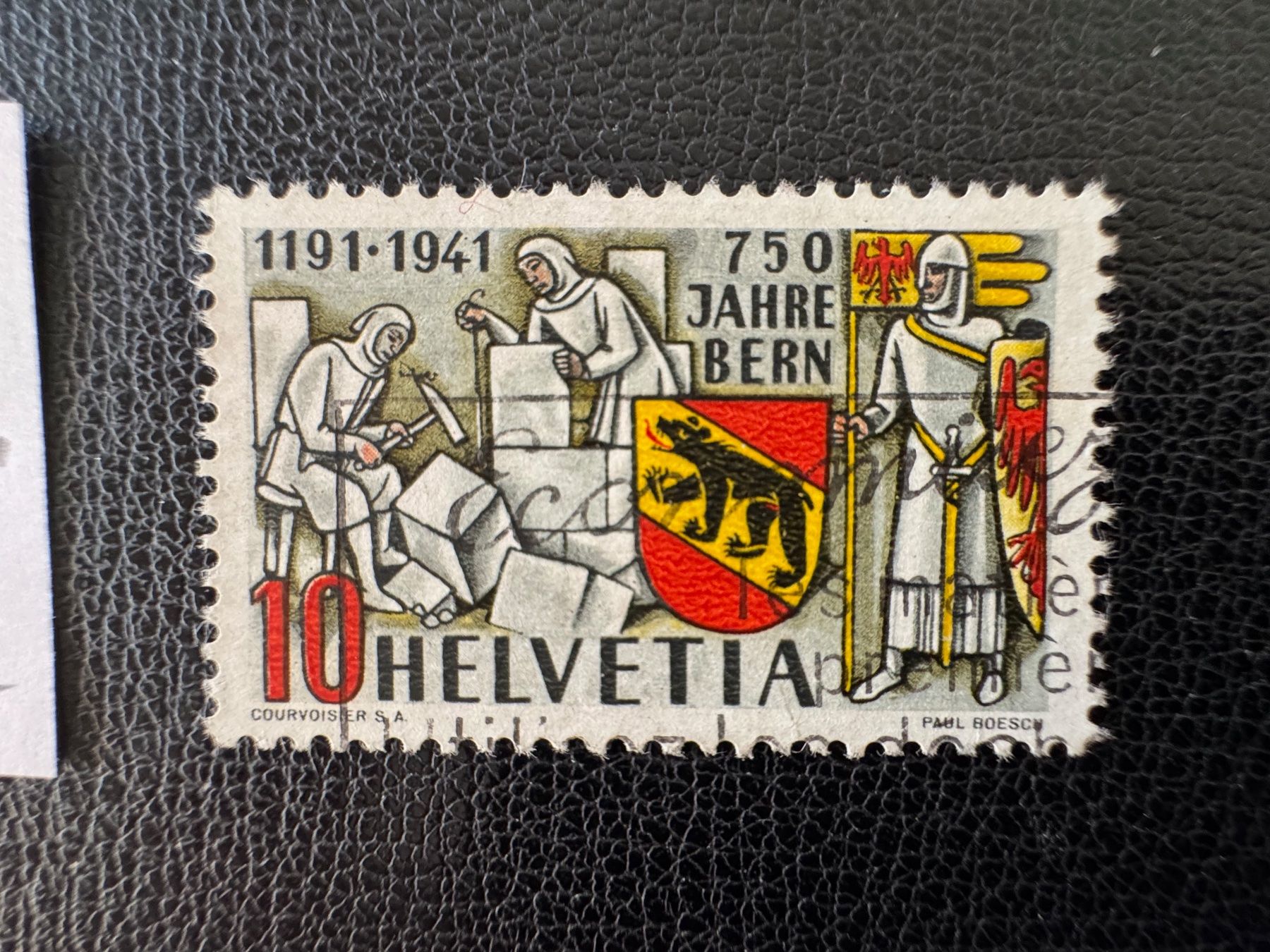 Alle Briefmarken: Bern 1941, Nr. 253.2.01, postfrisch/gestempelt – Gebraucht aus Stallikon von HILDECH1 2