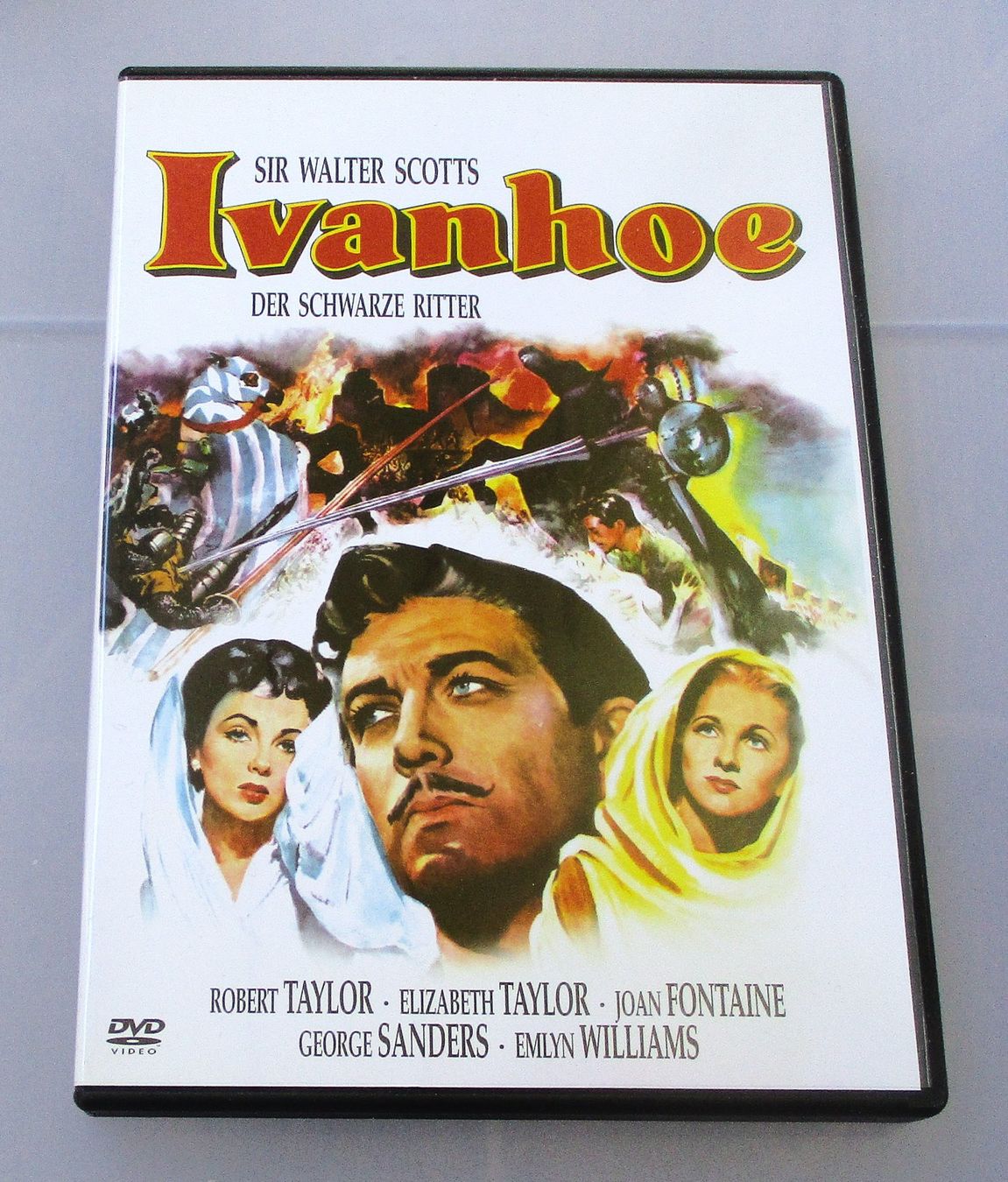 Alle DVDs: IVANHOE - Robert Taylor/Sir Walter Scott – Gebraucht aus Wattwil von Muriel10