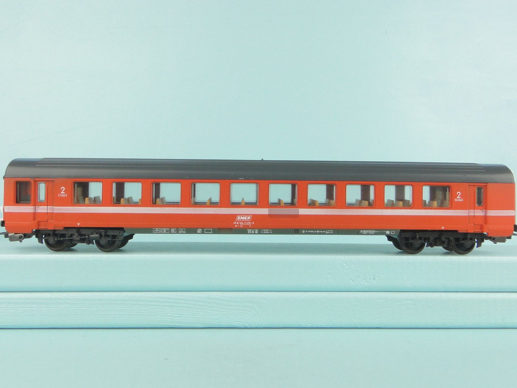 Lima Modellini di ferrovie: LIMA H0 SNCF Eurofima 2 Kl. – Usato da Bülach venduto da cann11 3
