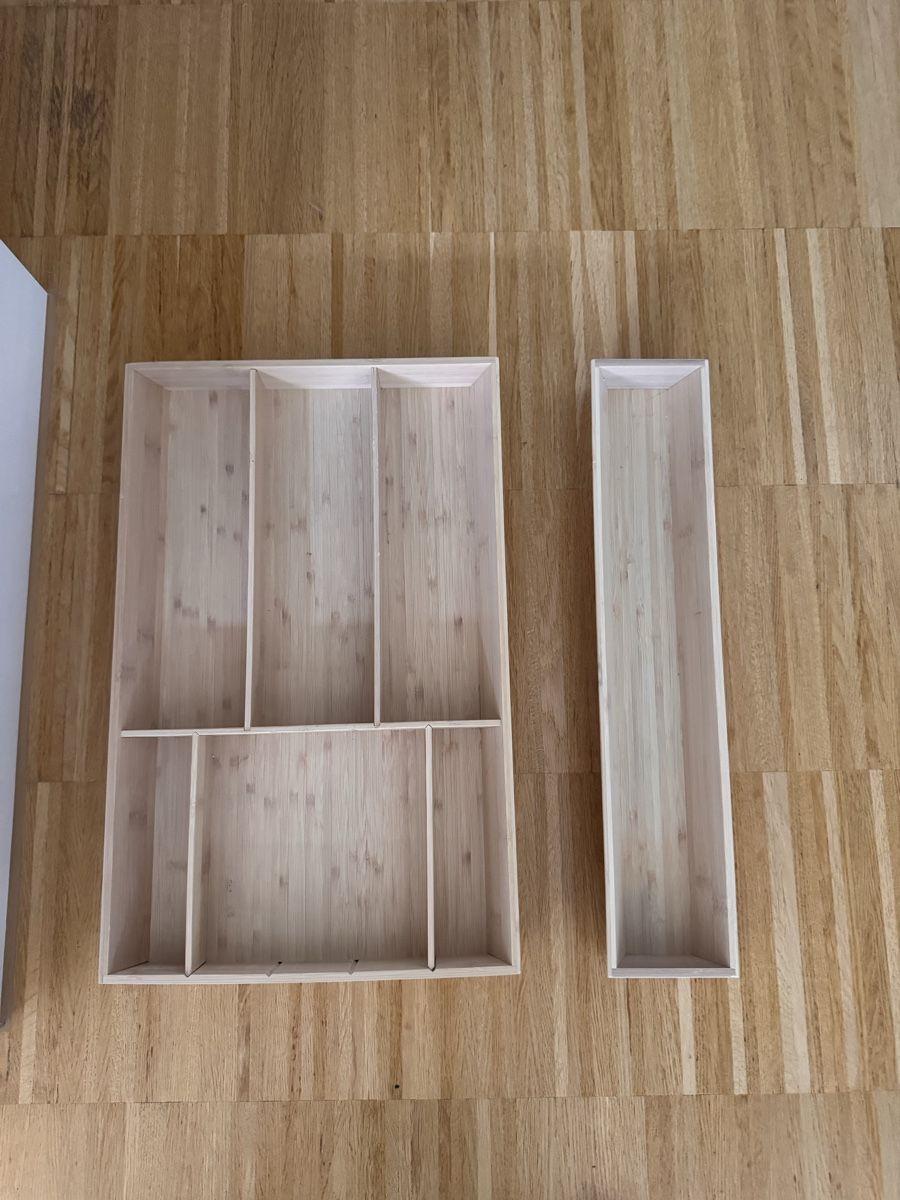 Ikea Cucine complete: Bambus Besteckeinsatz / Schubladen-Organizer – Nuovo (secondo la descrizione) da Zürich venduto da lea_zjk7 1