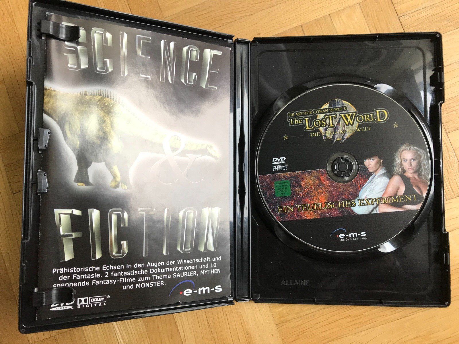 Tutti i DVDs: The Lost World - Ein teuflisches Experiment - DVD – Usato da Zürich venduto da Malcom 1