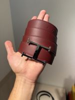 Hermès Red Orange Belt