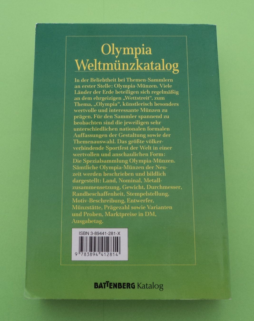 Libri: Olympia Weltmünzkatalog – Nuovo (secondo la descrizione) da Basel venduto da maripas17 1