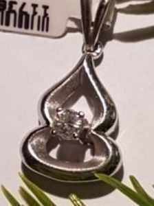 Ciondoli: Diamant 0.12ct + 750 Weissgold -Anhänger – Nuovo (secondo la descrizione) da Unterägeri venduto da Altgoldschmuck