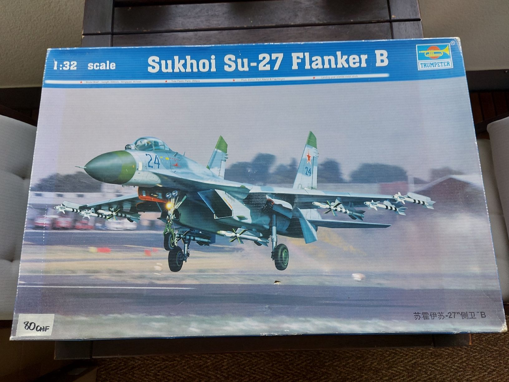 Kit di modellismo & Modellini statici: Sukhoi Su-27 Flanker B – Usato da Baden venduto da thailega