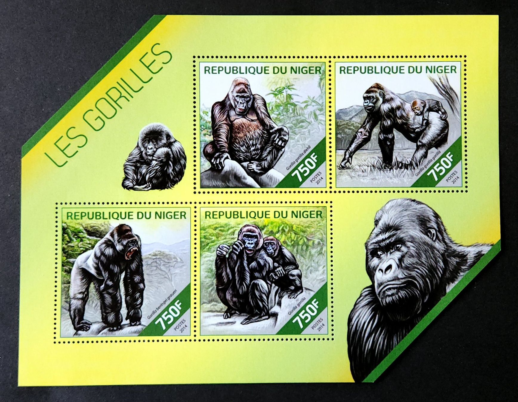 Alle Briefmarken: Niger-Mi 2875-2878 ** (2014) – Neu (gemäss Beschreibung) aus Hittnau von stamps_and_coins