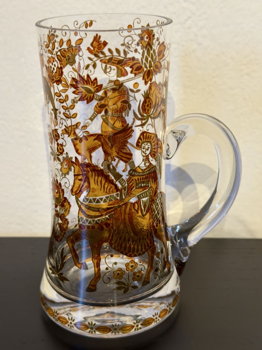 Bicchieri: Bierkrug von Alfred Taube oder Nachtmann – Nuovo (secondo la descrizione) da Widnau venduto da kustercarmen
