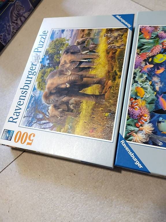 Puzzles: Lot de 4 puzzles – Gebraucht aus Petit-Lancy von chevalier 1