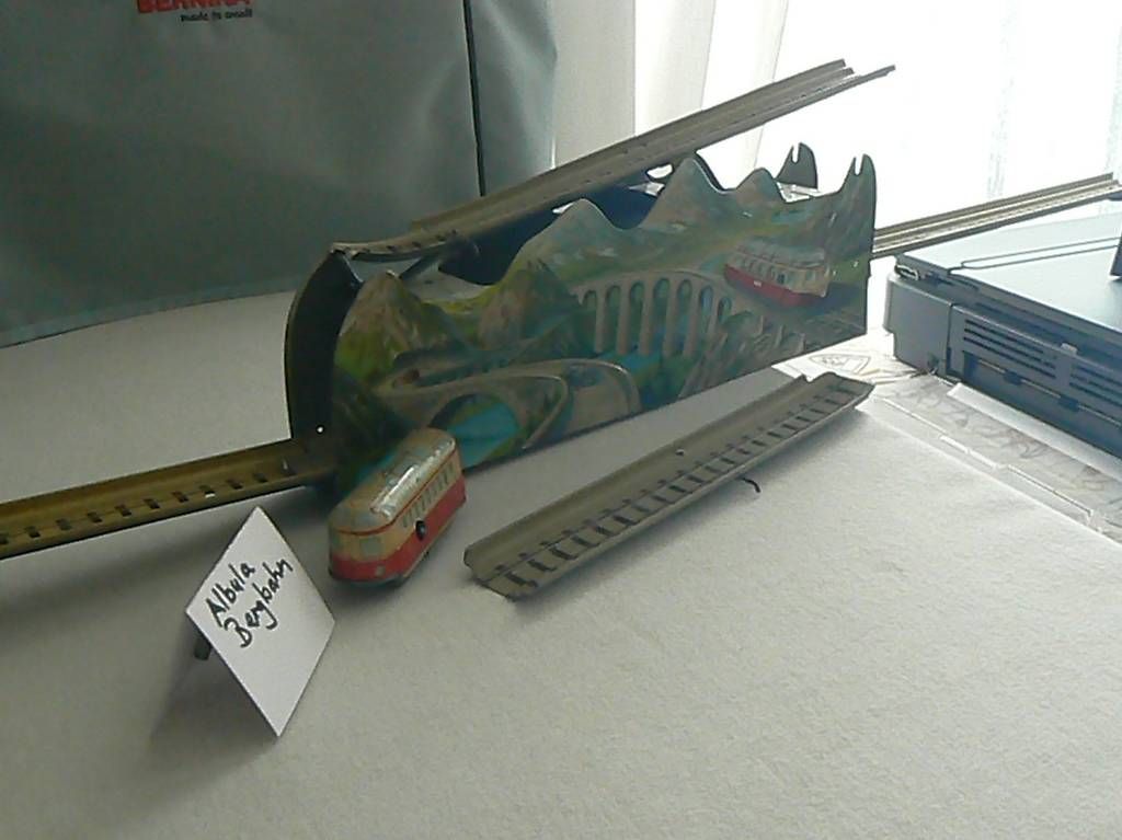Technofix Giocattoli: Technofix Tin-Toys Mountain Express 252, US-Zone Germany, – Usato da Kollbrunn venduto da fally2000 1